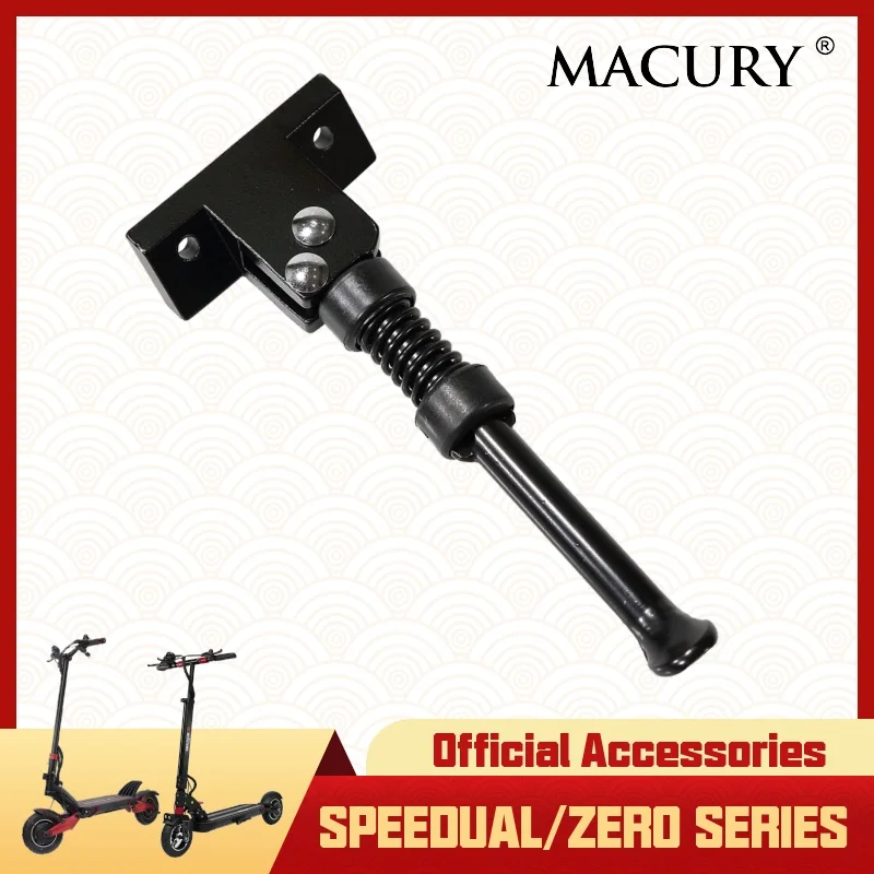 Kickstand para Scooter Suporte de Chute Perna do pé Peças de Reposição Elétrica Velocidadeual Grace Zero 8 9 10 8x 10x Macury Originais &