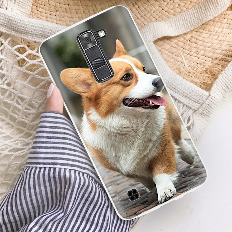 5.0 inch for LG K7 Phone Case LS675 / X210 X210DS Clear Silicone Slim OKAY Back Cover Tribute 5 TPU Shell |