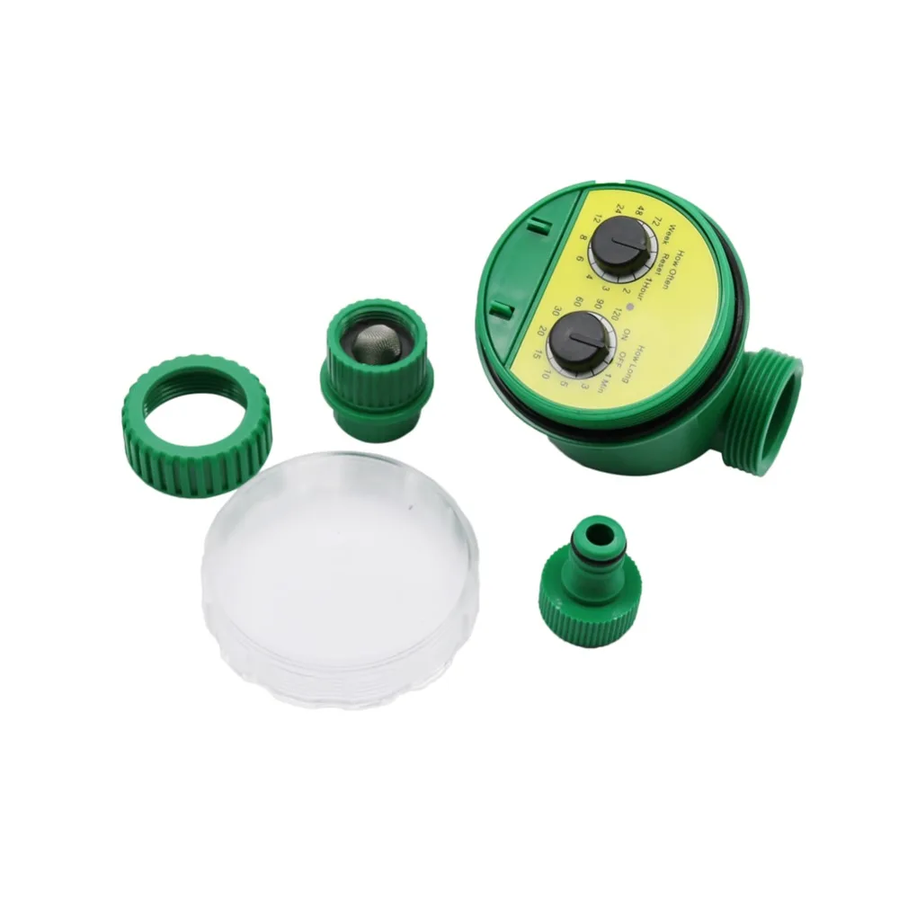 Knob Electronic Timer Garden Irrigation Water flow Automatic Controller Agriculture System 1 Pc |