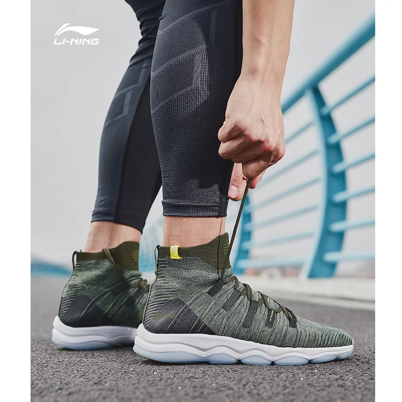 Li-Ning/Мужская обувь для тренировок GO MASTER, дышащие кроссовки, износостойкая, не скользящая подкладка, спортивная обувь AFJM001