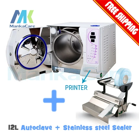 12-литровый стоматологический автоклав и Уплотнительная Машина большая скидка