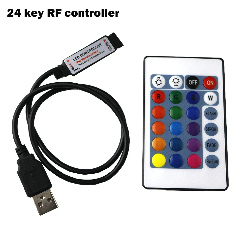 Светодиодная лента светодиодный контроллер USB RGB для телевизора настольного
