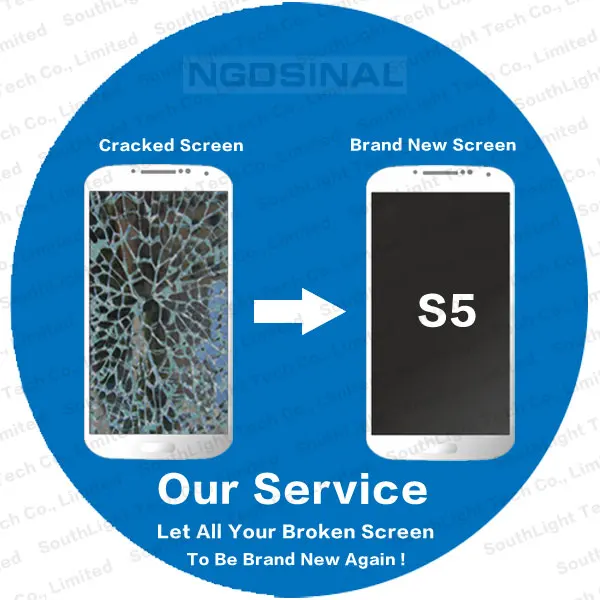 Оригинальный для восстановления и ремонта рециркуляционный сервис samsung Galaxy S5 G900 - Фото №1