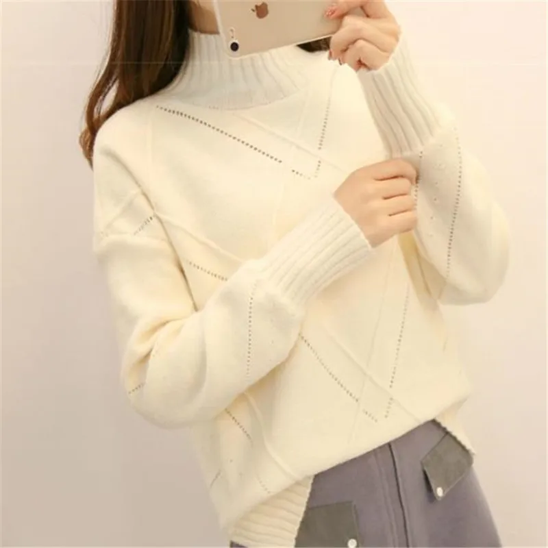2020 хит продаж новый осенне-зимний свитер для женщин короткий с полувысоким