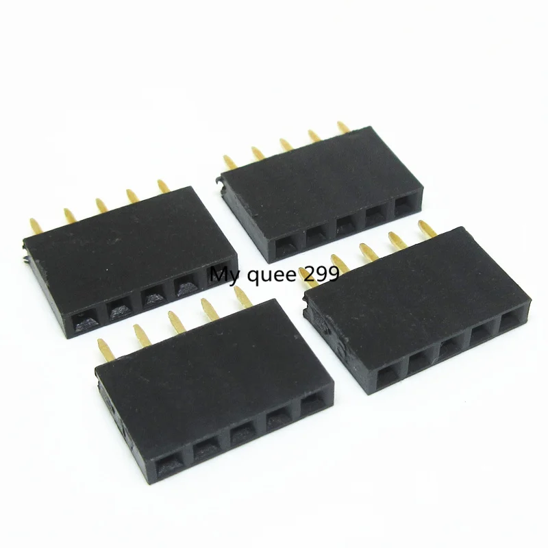 Бесплатная доставка шт./лот Однорядный гнездовой разъем 2 54 мм штыревой мама
