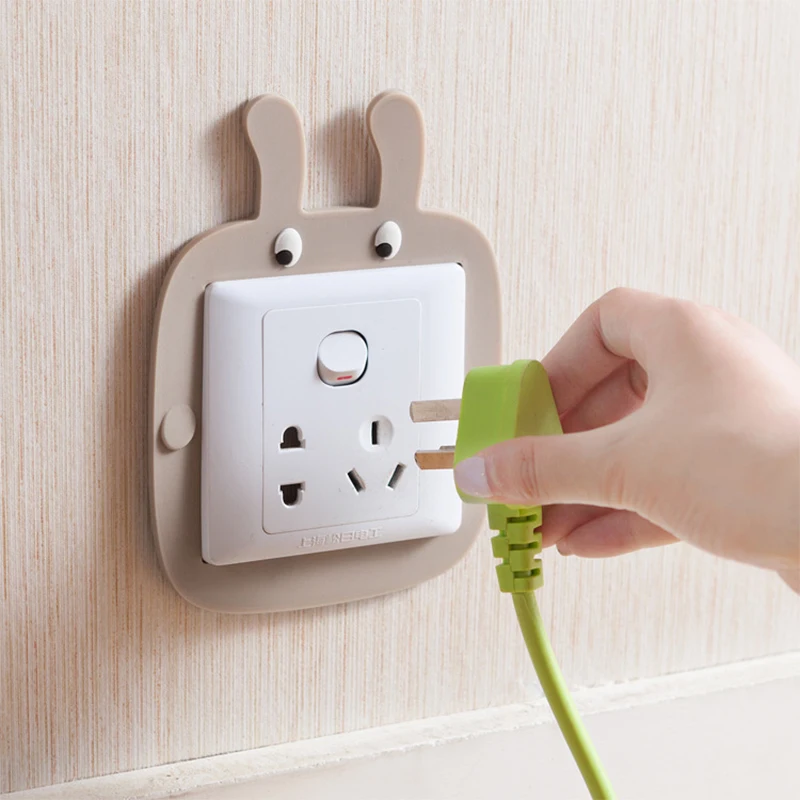 Мультяшная светящаяся Наклейка на стену для выключателя DIY Украшение флуоресцентная светится в темноте гостиная детская комната переключатель защитный чехол