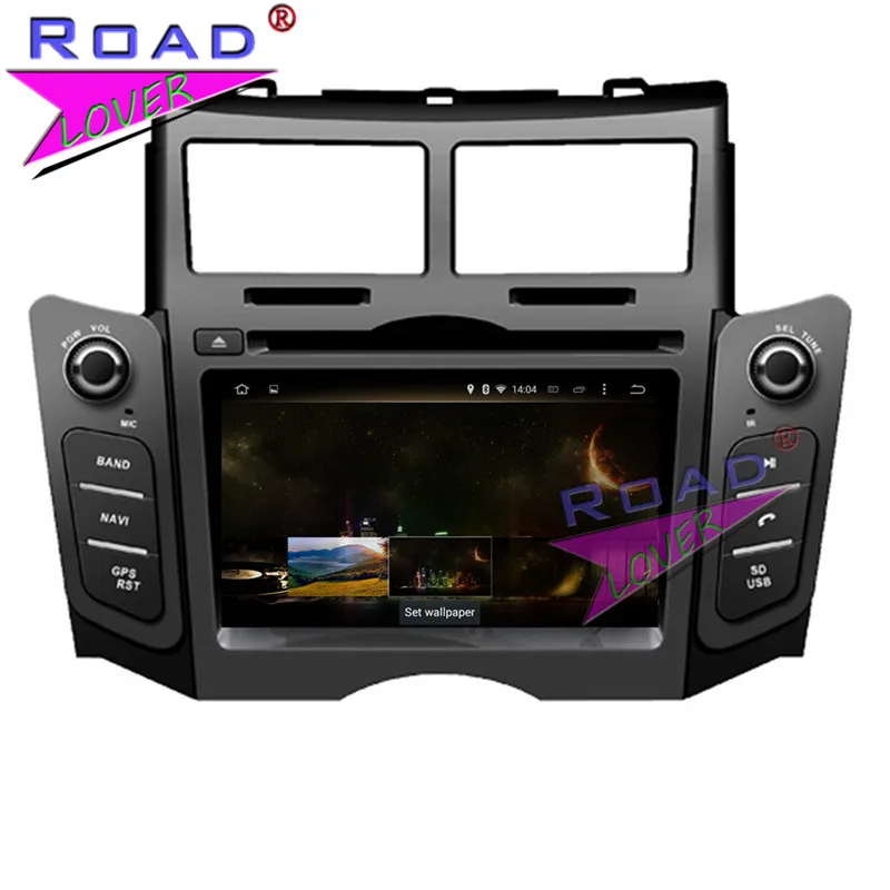 Roadlover Android 9.0 Car PC DVD Player Radio For Toyota Yaris 2005 2006 2007 2008 2009 2010 2011 Stereo GPS Navigation Magnitol |