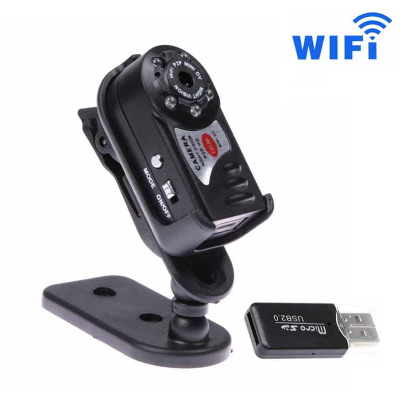 Мини Wi Fi P2P Автомобильный видеорегистратор обновление 720P DV Беспроводная