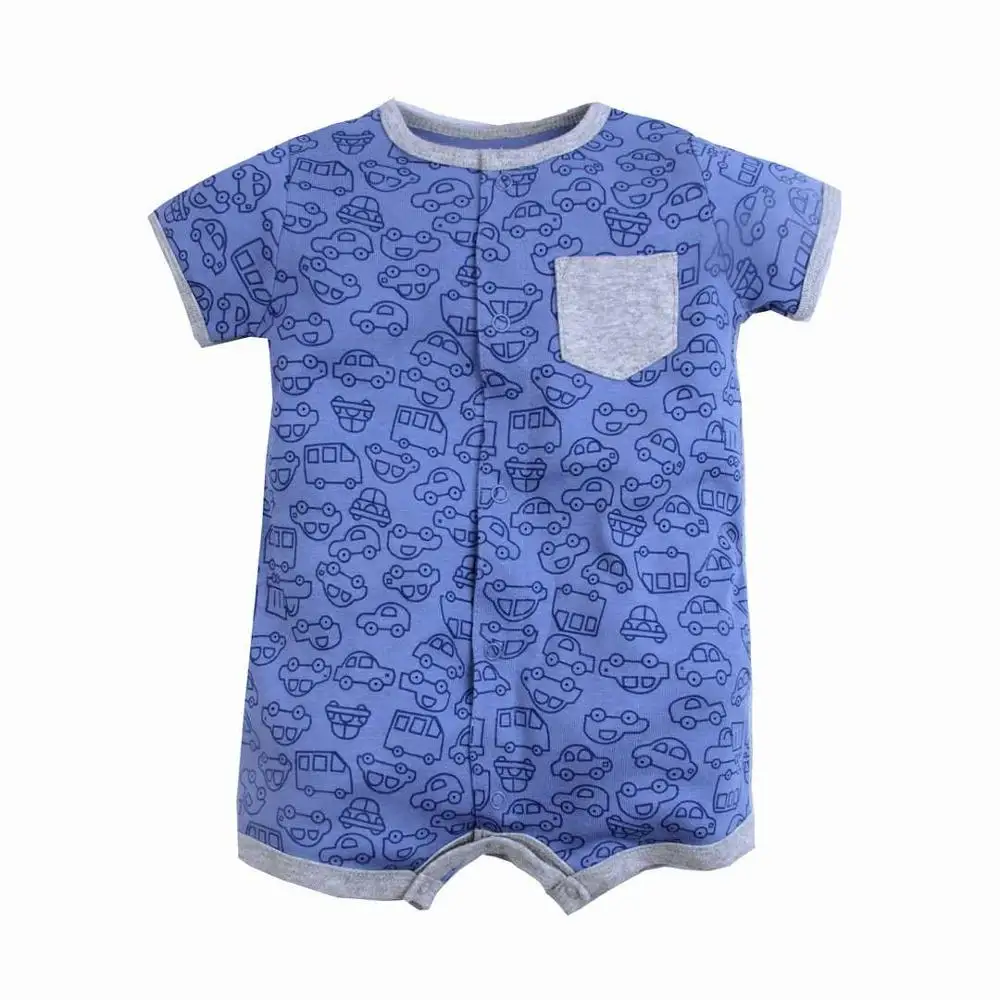 Style 4 Летние детские комбинезоны, одежда для маленьких девочек, хлопок, Одежда для новорожденных мальчиков, детские комбинезоны с короткими рукавами, детская одежда - Цвет: Style 4