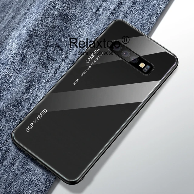 На Samsun Glaxy S 10 S10 Plus E чехол градиентный чехол из закаленного стекла для телефона для samsung Galaxy S10Plus S10E 10 S+ чехол s для samsung Galaxy Gelaxi Note 10 Plus 10+ Note 10 Note10 Note10+ Coque Fundas