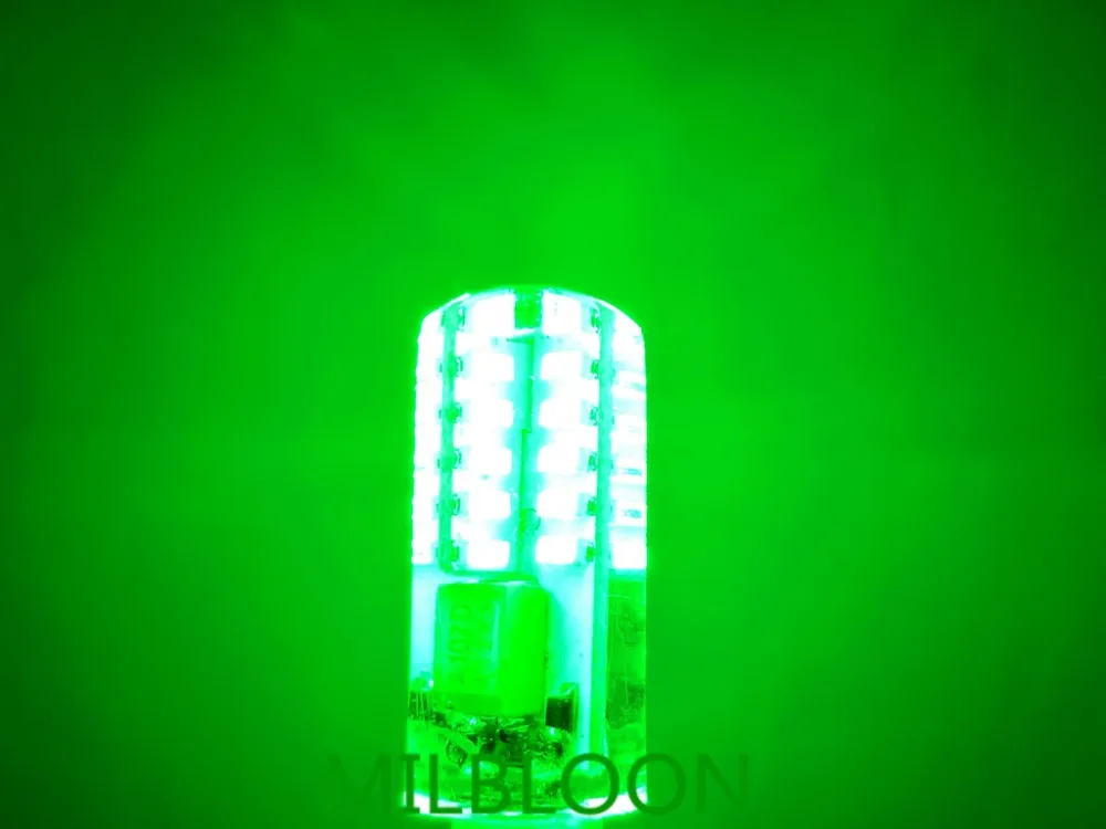 AC12V DC12V G4 Синий Красный Зеленый Белый СВЕТОДИОД Силиконовый заменить галогенные лампы 12 В G4 синий AC12V зеленый G4 DC24V красный g4 led AC12V