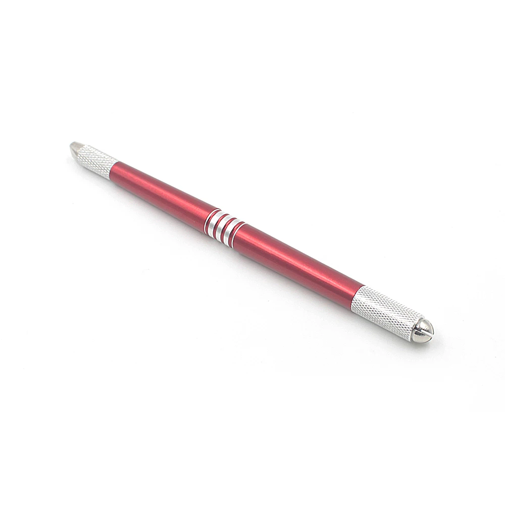 Красная ручная Косметическая тату ручка для бровей машинки перманентного