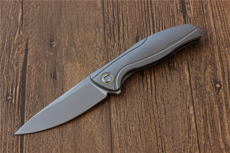 Green Thorn F7 M390 сталь складной нож 60HRC TC4 Титан ручка sharp, для кемпинга, охоты, тактический карманный складной нож выживания EDC tools ножи складные