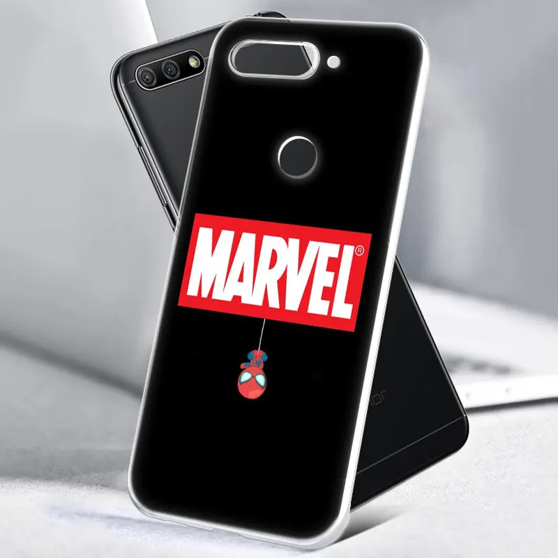 Роскошный мягкий силиконовый чехол для телефона Marvel Comics для huawei Honor 20 20i 10 9 8 Lite 8X 8C 8A 8S 7S 7A Pro View 20 Модный чехол