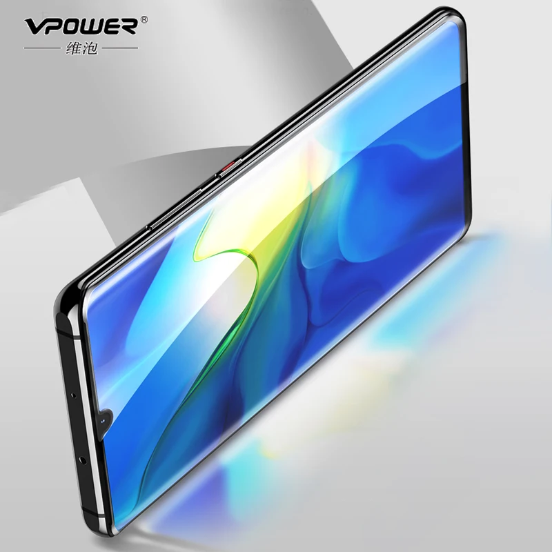 VPOWER 9D Full Cover P30 HD Tempered Glass Film For Huawei Pro 9H Screen Protector | Мобильные телефоны и аксессуары