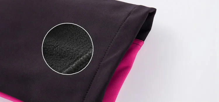 

New winter outdoor soft shell attack pants women add fleece thickening thermal waterproof breathable mountaineering ski pants