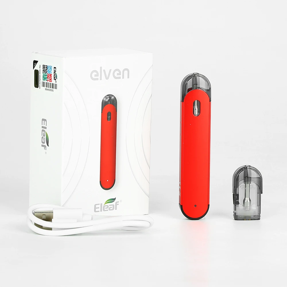 Электронные сигареты 100% оригинал Eleaf Elven Pod Комплект с батареей 360 мАч 1 6 мл