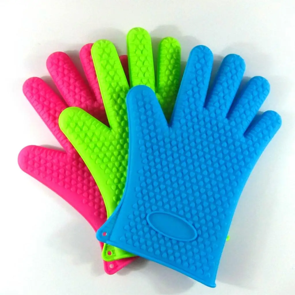 1 шт. термостойкая силиконовая перчатка для приготовления пищи|heat resistant silicone