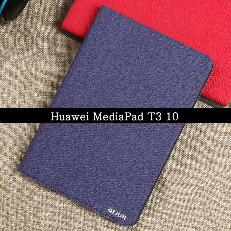 MediaPad T3 10 Чехол для huawei MediaPad T3 10 9,6 AGS-L09-L03 W09 Honor Play Pad 2 защитный кожаный чехол для MediaPad T3 8,0 Мягкий силикон - Цвет: MediaPad T3 10