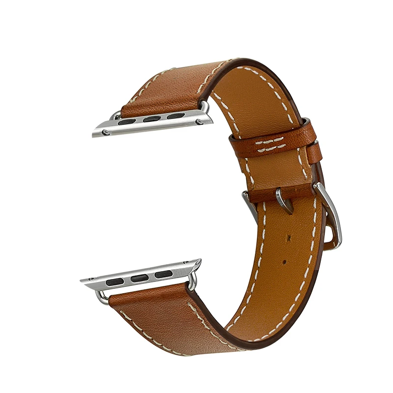 Ремешок из натуральной кожи для Apple Watch Band сменный кожаный браслет наручных часов