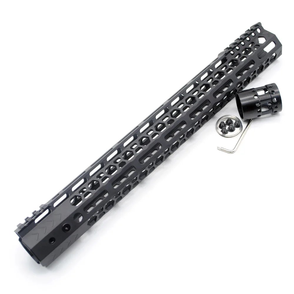 TriRock ультралегкий новый дизайн 15 ''M-lok направляющая для защиты от поплавка