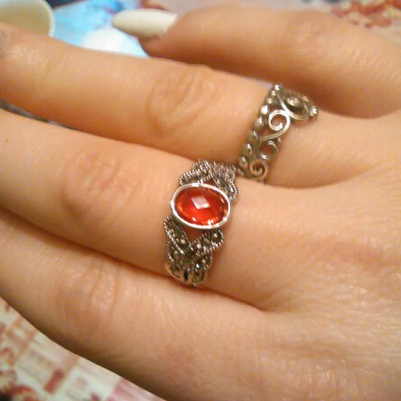 Винтажные кольца Iutopian с имитацией для женщин антиаллергенные