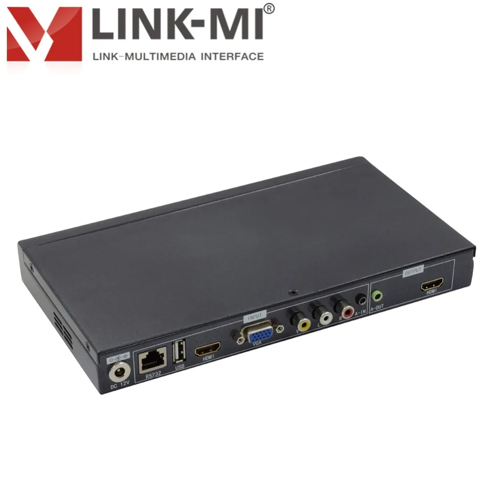 LINK MI LM MSW1 HD видео 180 градусов контроллер вращения Поддержка HDMI \ VGA AV USB вход и