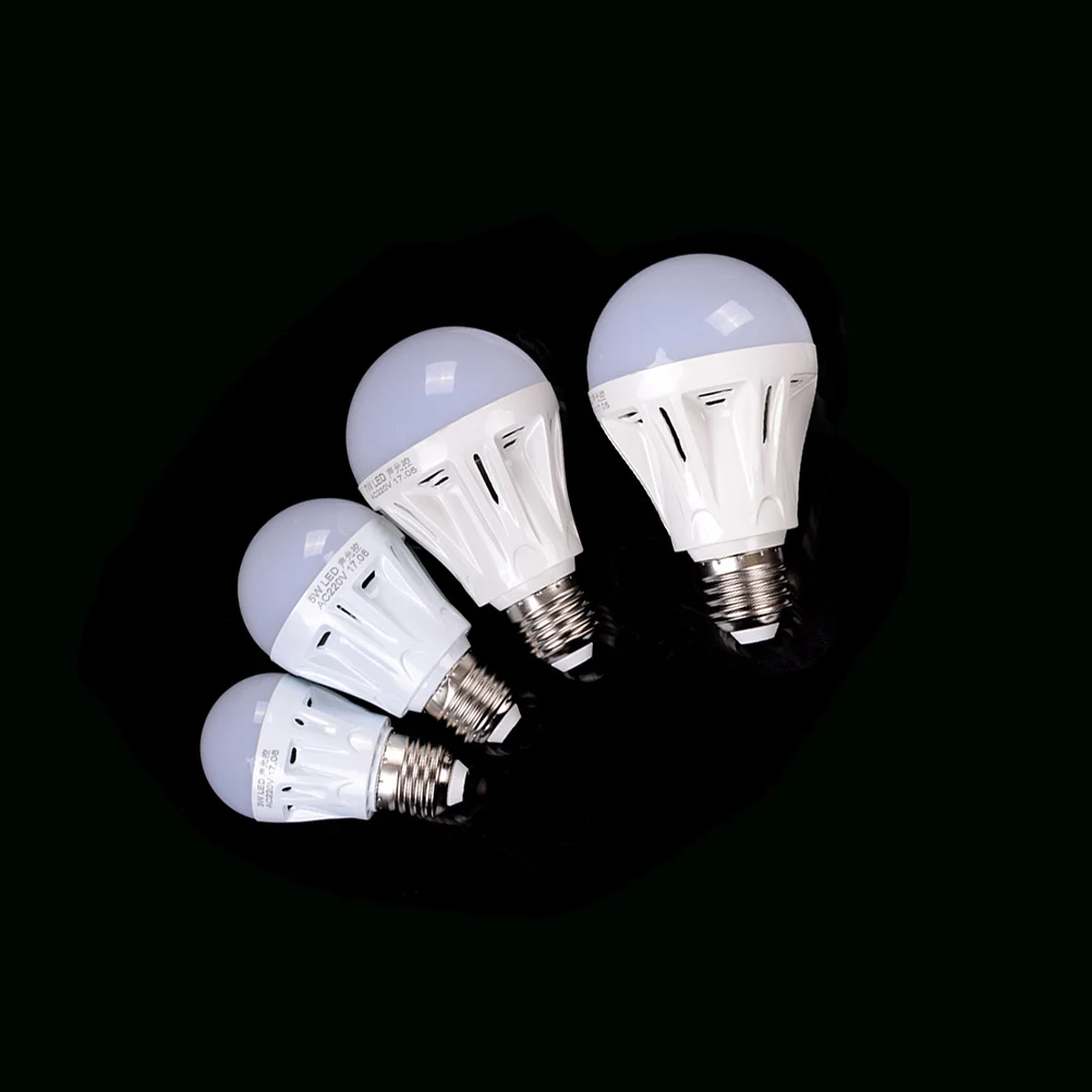 

220В 240В 27 Led датчик звука лампа Свет Звук Голосовое управление Светодиодная лампа