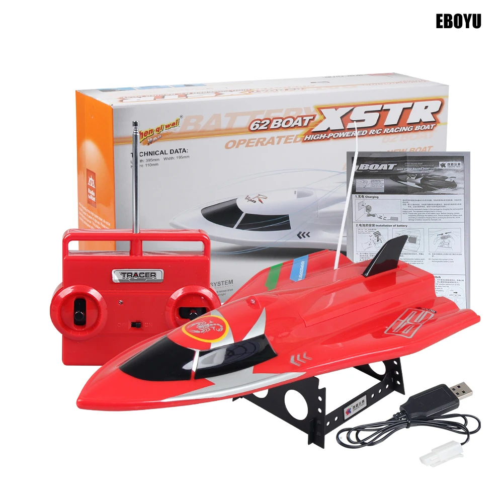 ShenQiWei CT3362 RC Flyng Fish 4 канала 27 МГц/40 МГц скоростная гоночная лодка RTR | Игрушки и хобби