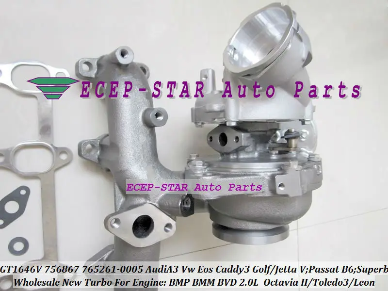 GT1646V 756867 765261 0001 0002 0003 5006S турбо для Audi A3 VW Golf Jetta Toledo BMP BMD 2.0L|golf putter|turbo powerturbo boost |