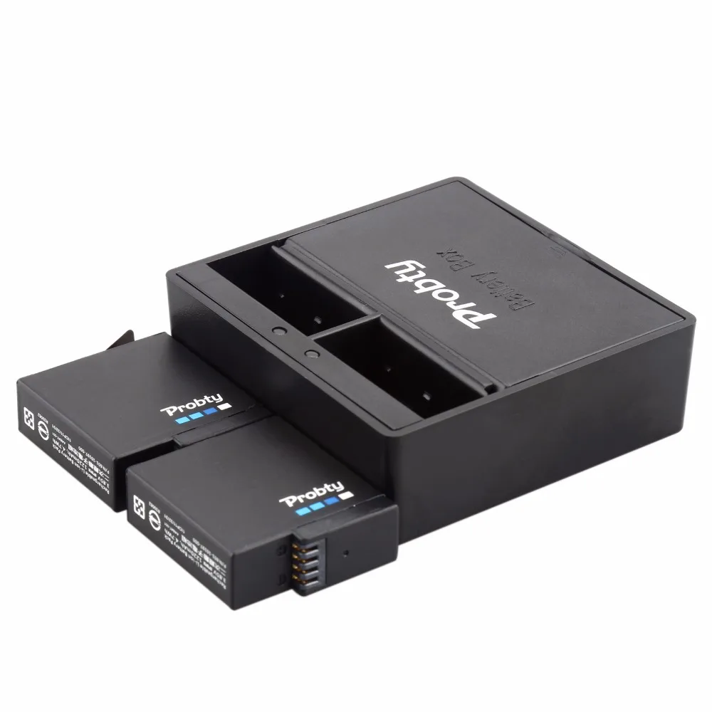 2017 Новый полимерный аккумулятор 2x1220mAh Hero 5 AHDBT 501 AHDBT501 Bateria Akku батарея + зарядное