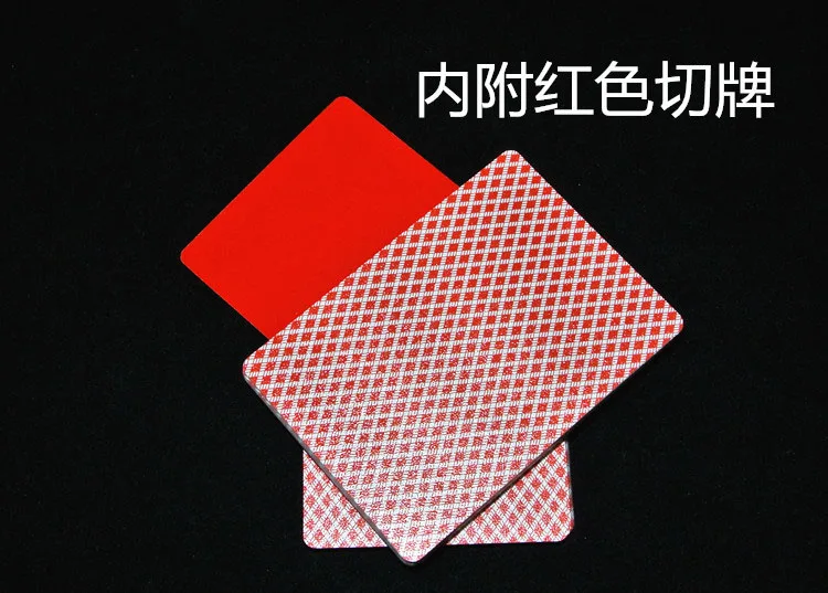 2 карты/Лот 100% пластик игры в Техасский Холдем Джамбо индекс тусклый лак задняя