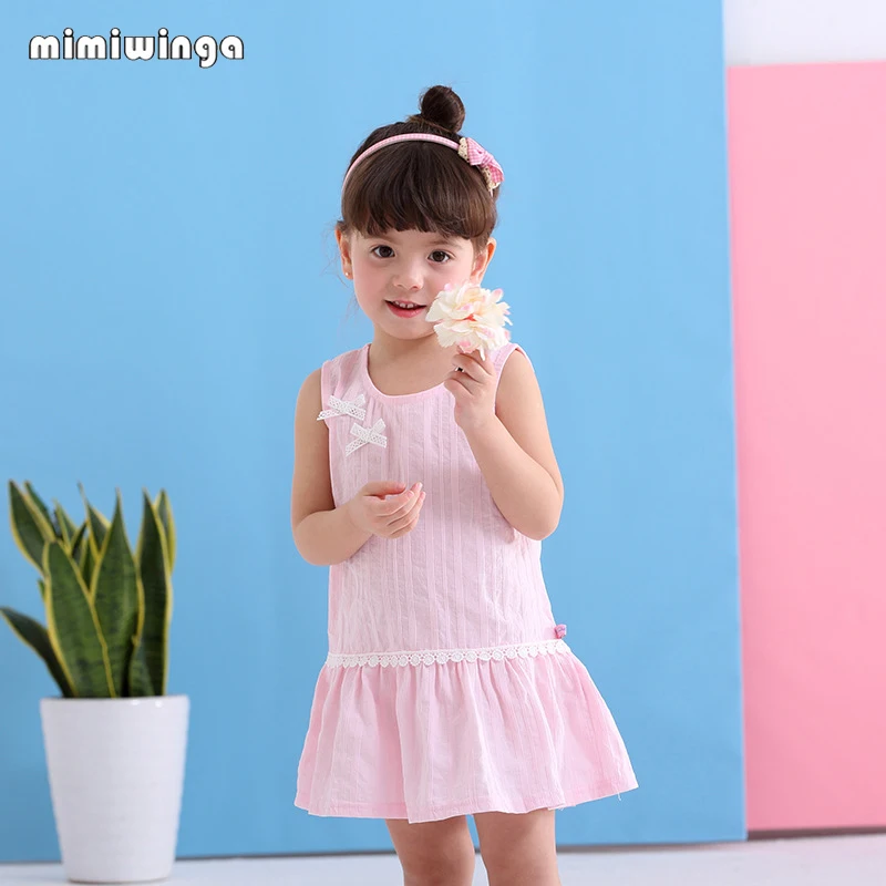 Baby Girl Dress Clothes 2019 High Quality Summer Party Dresses 1-6 Years Sleeveless O-neck Vestidos Mujer Kids Clothing | Детская одежда