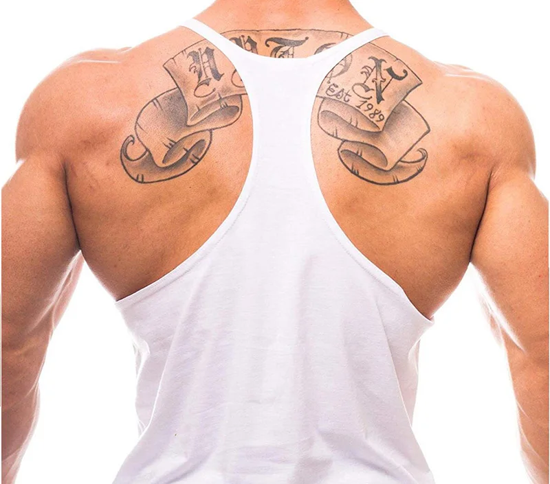 Тренажеры торговой марки muscleguys Warrior одежда Singlets Мужская майка мышцы рубашка тренировки для бодибилдинга фитнес жилет