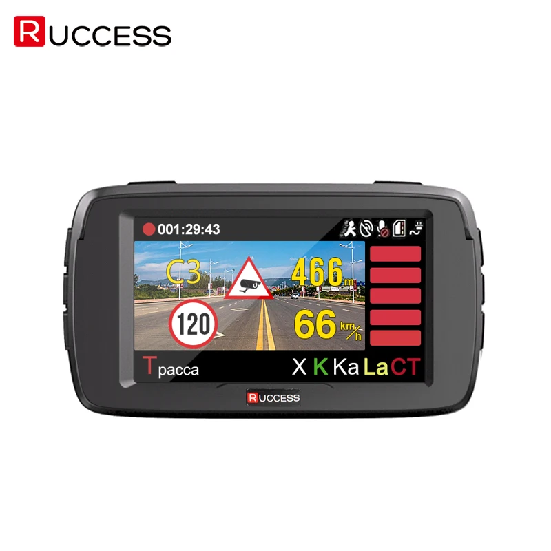 Ruccess анти Антирадары 3 в 1 Видеорегистраторы для автомобилей GPS logger Full HD 1080 P Ploice