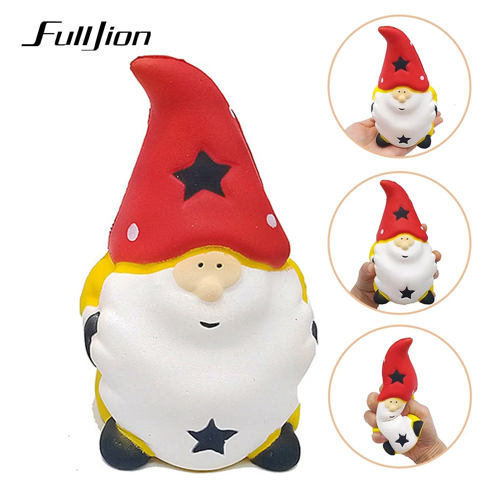 Fulljion Squishy Санта Клаус снятие стресса игрушки сюрприз Новинка для розыгрышей