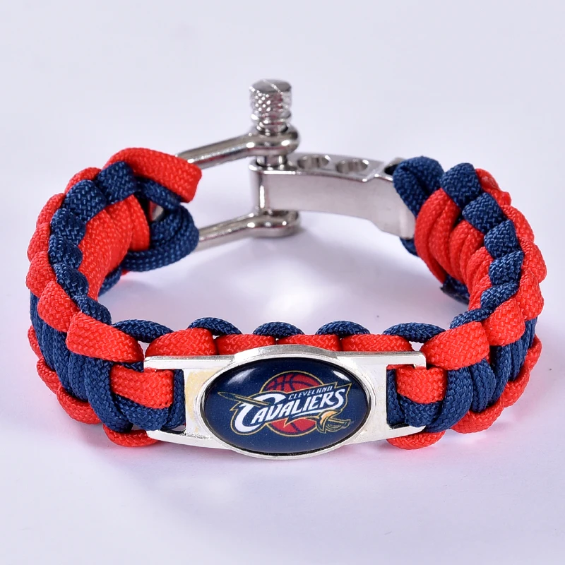 Кливлендская баскетбольная команда Паракорд браслет для выживания