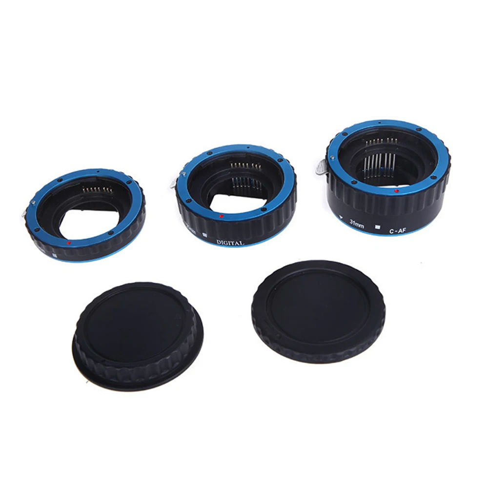 Металлическое Крепление с автофокусом AF макро Удлинительное Кольцо для