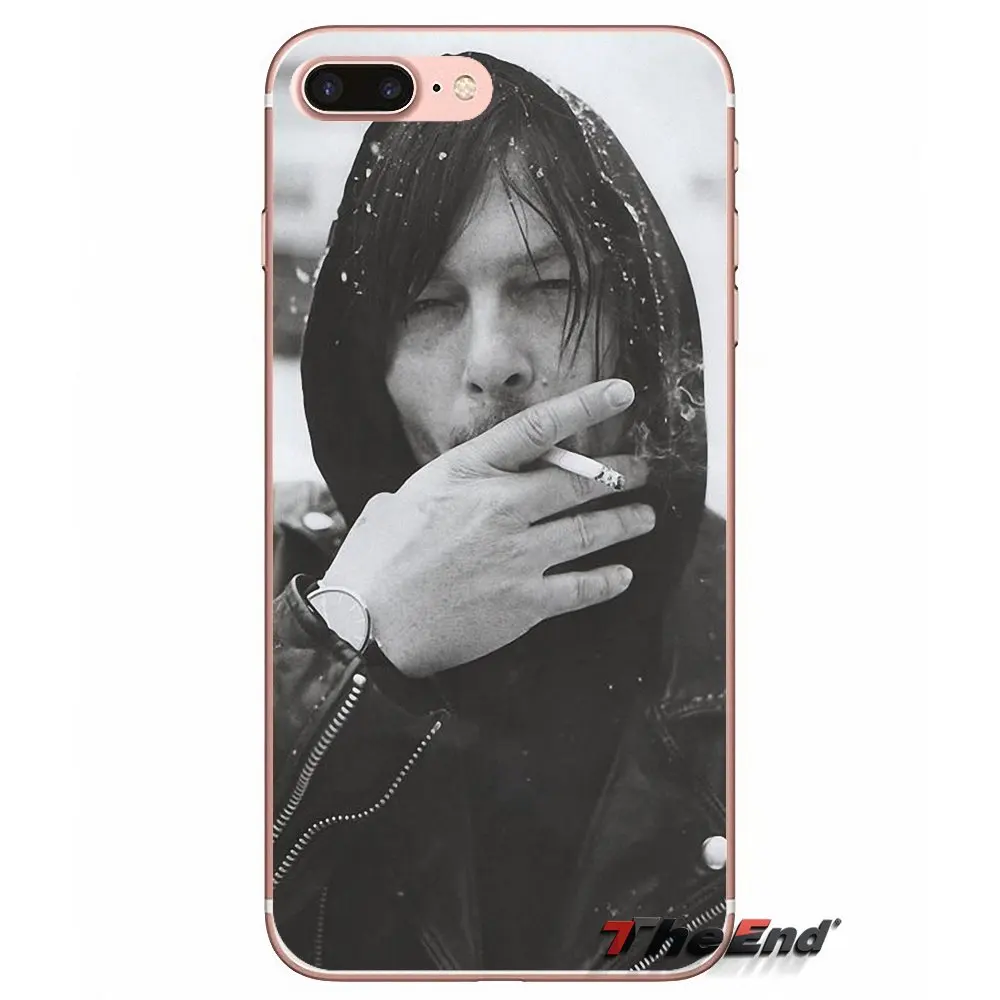 Мягкий чехол Walking Dead Daryl Dixon Wings для Apple iPhone X 4 4S 5 5S SE 5C 6 6S 7 8 Plus 6Plus 7plus 8plus Fundas