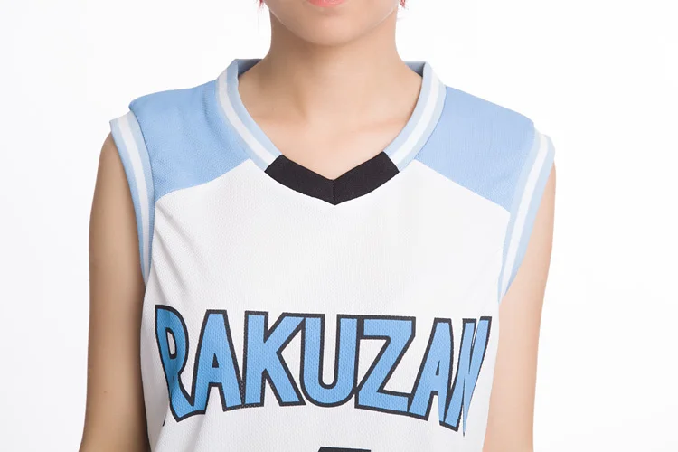 Новинка Kuroko no Basuke RAKUZAN Akashi Seijuro Basket Jersey + шорты костюм для косплея Мужская одежда