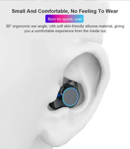 

Digital LCD X6 Pro IPX 3300mAh Bluetooth 5.0 Earbuds True Wireless Bass Stereo Headset Twins In-Ear Earphone USB Charging Dock