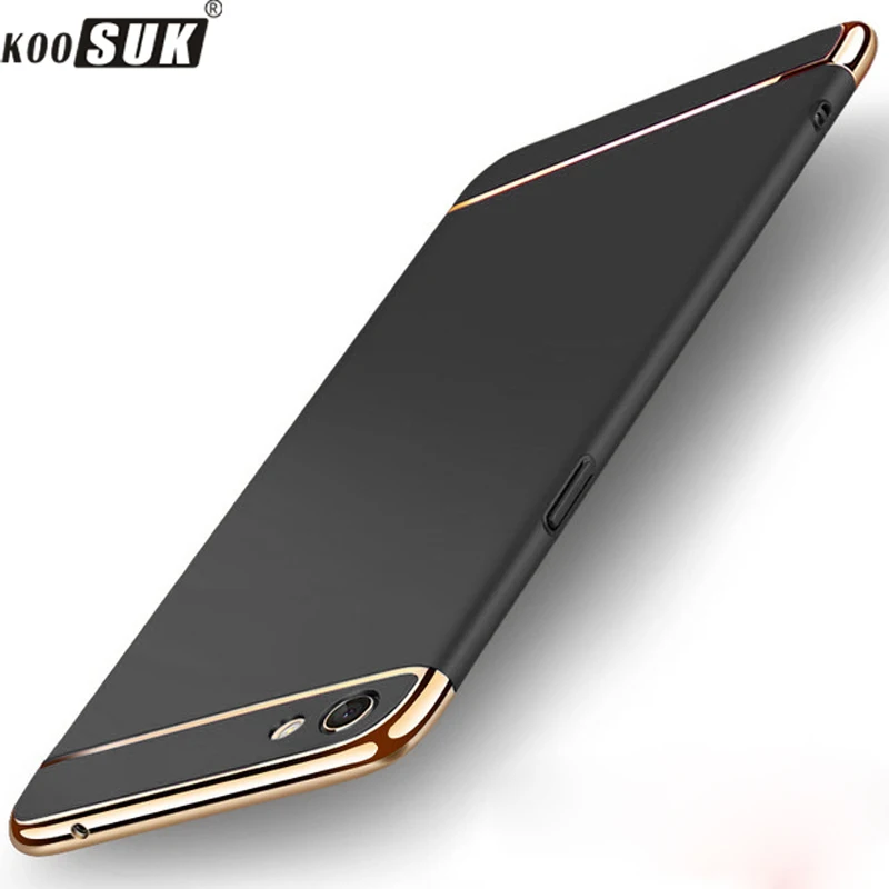 Чехол для OPPO R9S Plus ультра тонкий 3 в 1 полная защита металлический матовый