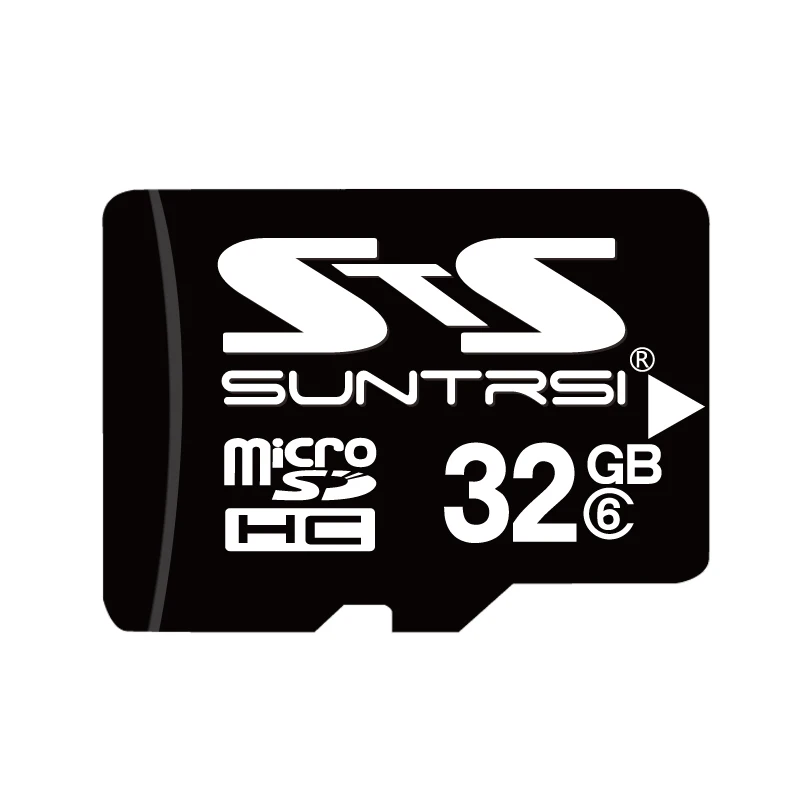 Suntrsi 64 Гб Micro SD карта класс 6 Карта памяти 32 Гб высокоскоростная Microsd TF карта 16 ГБ 8 ГБ 4 ГБ оригинальная Microsd для телефонов камер - Емкость: 32GB Class 6