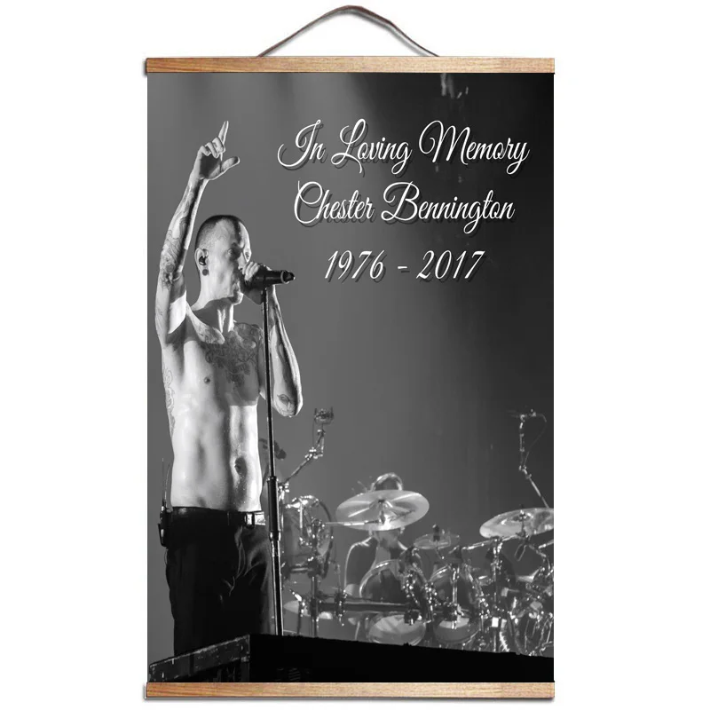 Музыкальный плакат для Chester Bennington холст печатные плакаты украшение дома