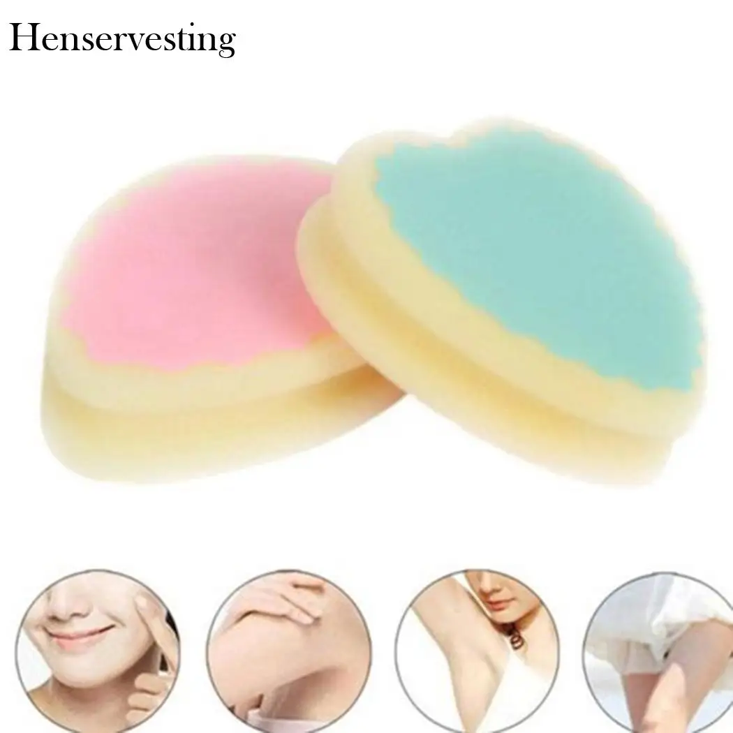 Губка для удаления женской губки волос эффективная подкладка кожи Удобная губка