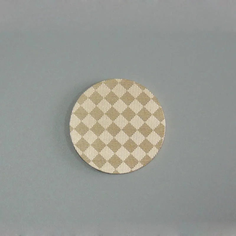 58 мм дизайн шаблон пресс пластина для компактного или тени век порошок может быть