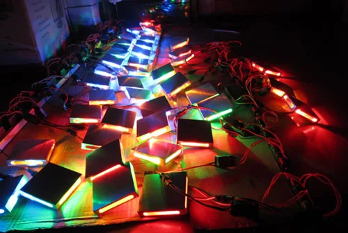 Приглушаемая комнатная светодиодная лампа Квадратный светодиодный