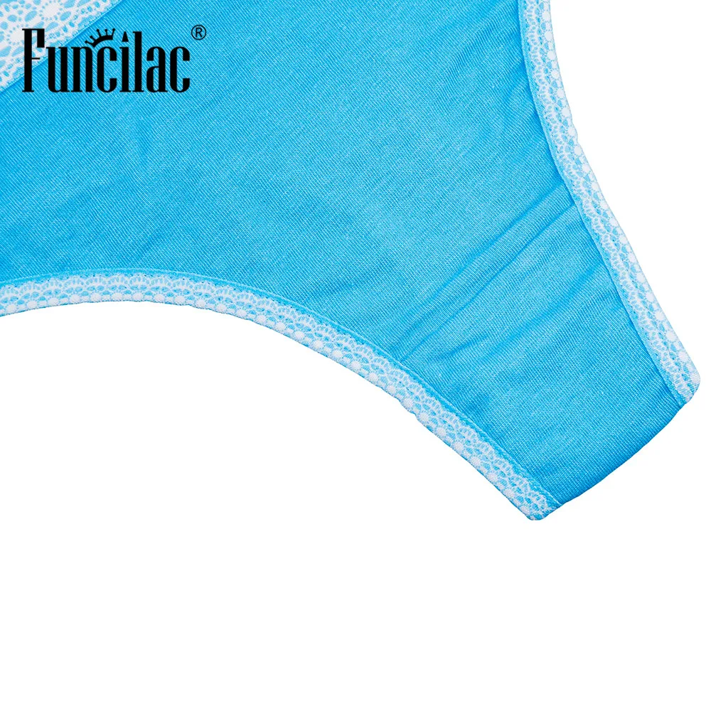 Фирма FUNCILAC женское нижнее белье трусики женские стринги и танга Bragas Culotte Femme