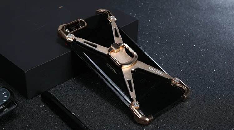 Xiaomi mi 6 чехол NILLKIN Barde с металлическим покрытием Алюминиевый сплав бампер крышка с подставкой кольцо держатель для Xiaomi mi 6 mi 6+ посылка