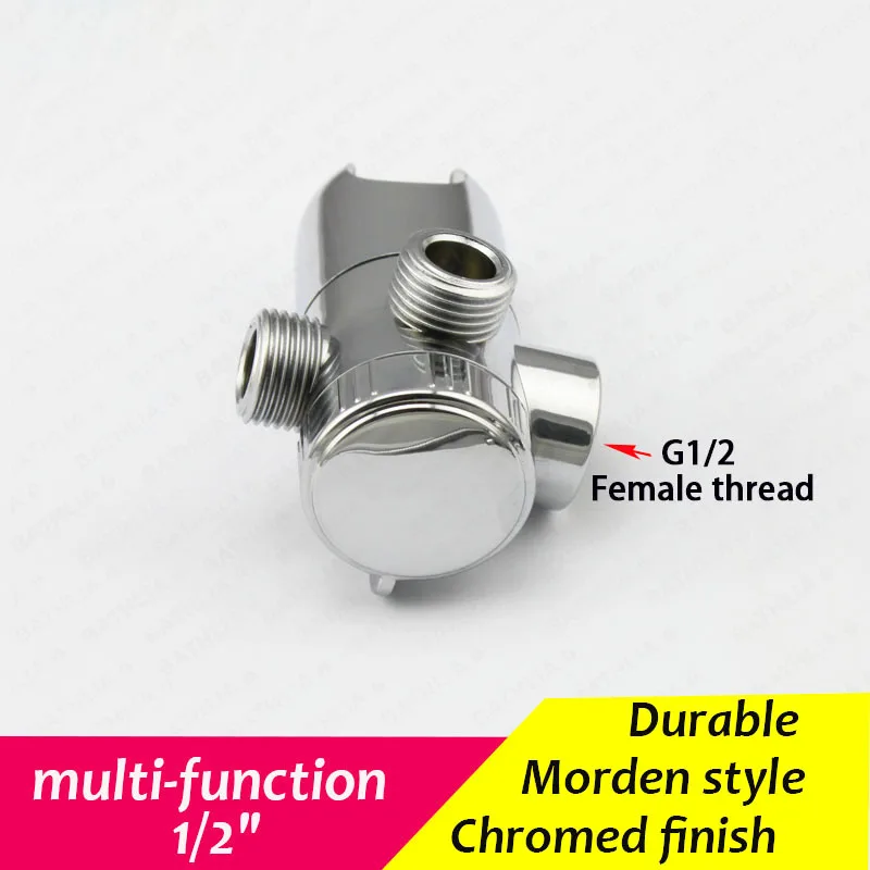 Адаптер для душа из АБС пластика трехходовой разводной Реверсивный адаптер с